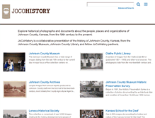 Tablet Screenshot of jocohistory.org