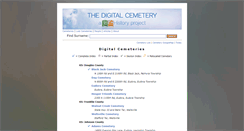 Desktop Screenshot of cemetery.jocohistory.org